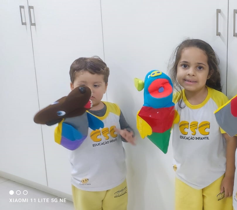 A história “Os Três Porquinhos” ganhou vida no Integral Infantil.jfif