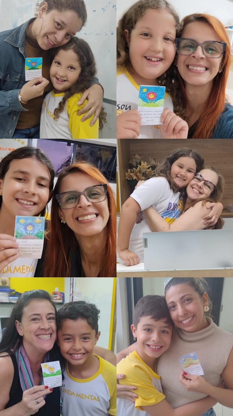 Primavera na Escola Cor, Afeto e Muitos Cartões 🌸💛.jfif