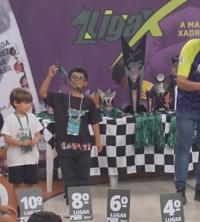 João Felipe brilha na Liga X de Xadrez.jfif